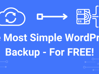 Featured Image - The Most Simple WordPress Backup For Free